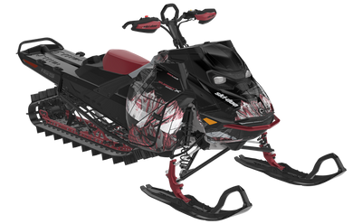 Inversion Ski-Doo REV Gen5 Mountain DrkGrey Manta Premium Coverage