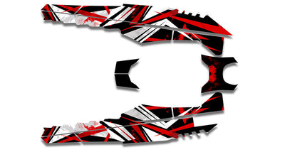 Katana Ski-Doo REV-XM Sled Wrap - SCS Unlimited 