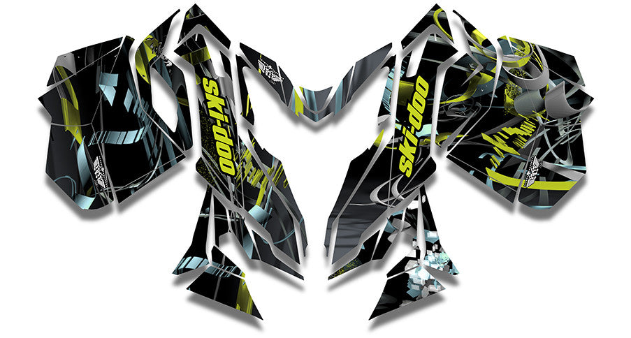 Max Ski-Doo REV-XM Sled Wrap - SCS Unlimited 