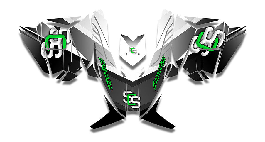 MLB Green Sled Wraps - SCS Unlimited 
