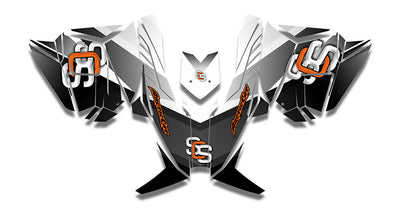 MLB Orange Sled Wraps - SCS Unlimited 