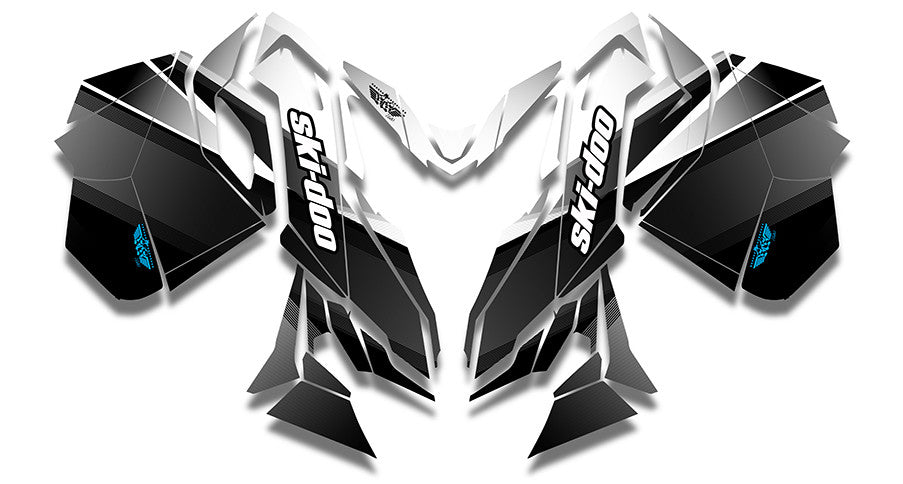 MLB Ski-Doo REV-XM Sled Wrap - SCS Unlimited 