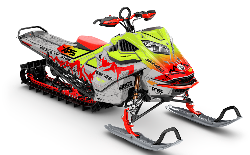 Mentaberry Process Premium Ski-Doo REV Gen4 LWH - Summit   Sled Wrap