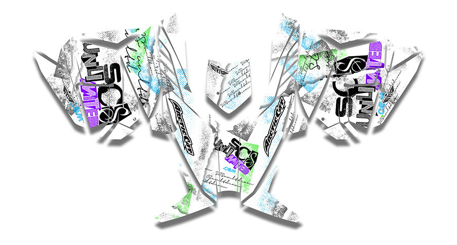 Mental Ward Sled Wraps - SCS Unlimited 