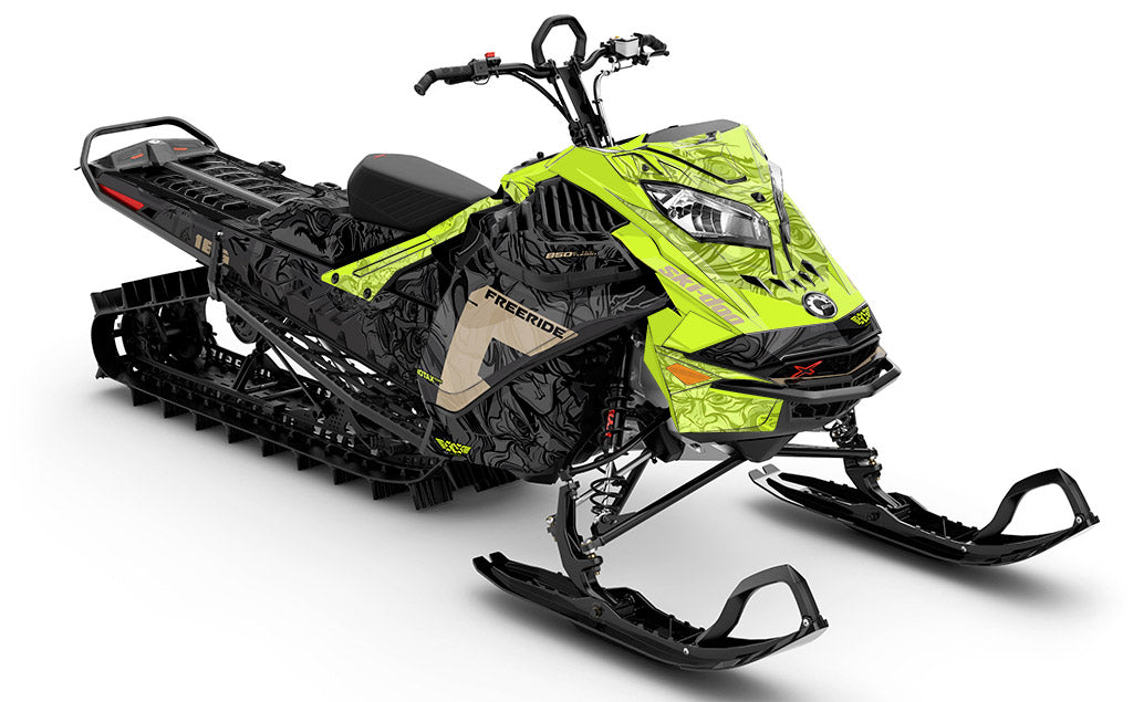 Mr Sinister Army Tan Ski-Doo REV Gen4 LWH - Freeride Premiumium