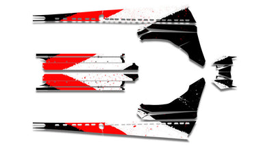 Negative Space Polaris AXYS Sled Wrap - SCS Unlimited 