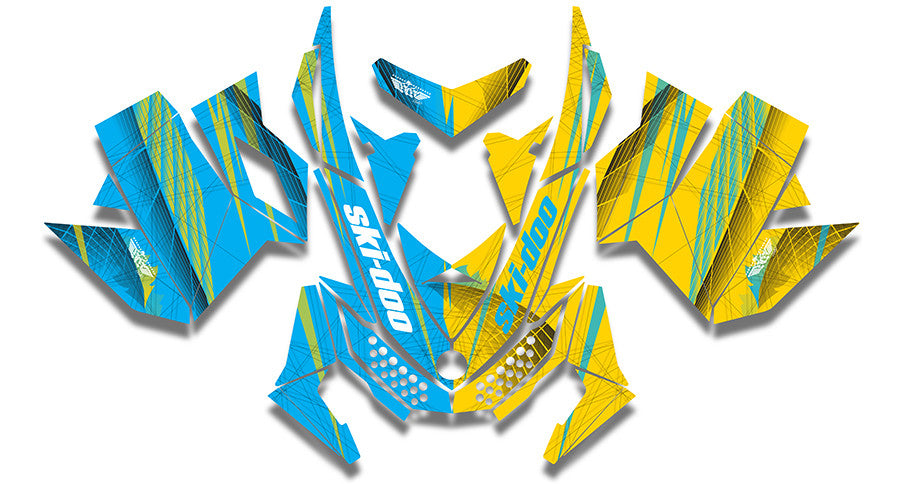 Off The Grid Sled Wraps - SCS Unlimited 