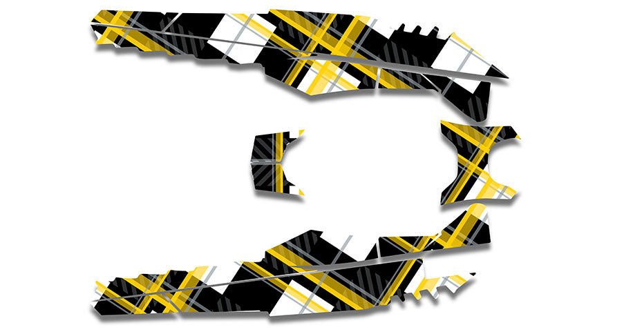 Plaid Out Sled Wraps - SCS Unlimited 