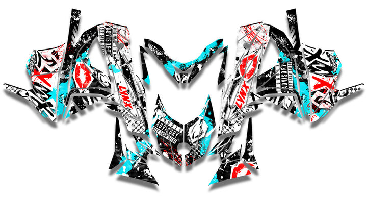 Powder Advisory | LYNX Rex2 Snowmobile Sled Wrap & Graphics