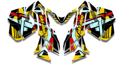 Premium Ski-Doo REV-XM Sled Wrap - SCS Unlimited 