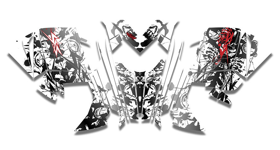 Psycho Analysis Sled Wraps - SCS Unlimited 
