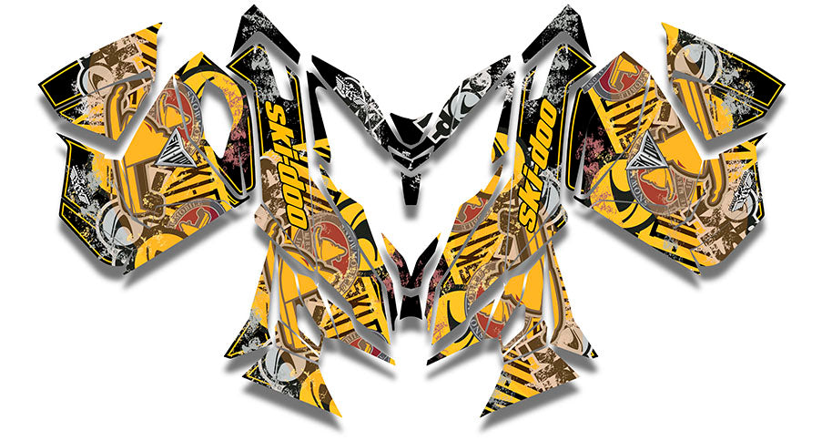 RE-Mix Sled Wraps - SCS Unlimited 
