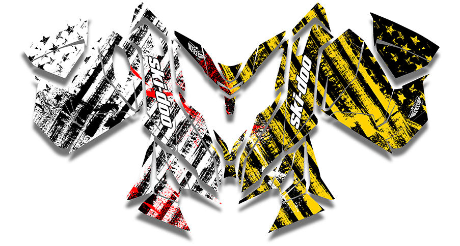 Rise Above Sled Wraps - SCS Unlimited 