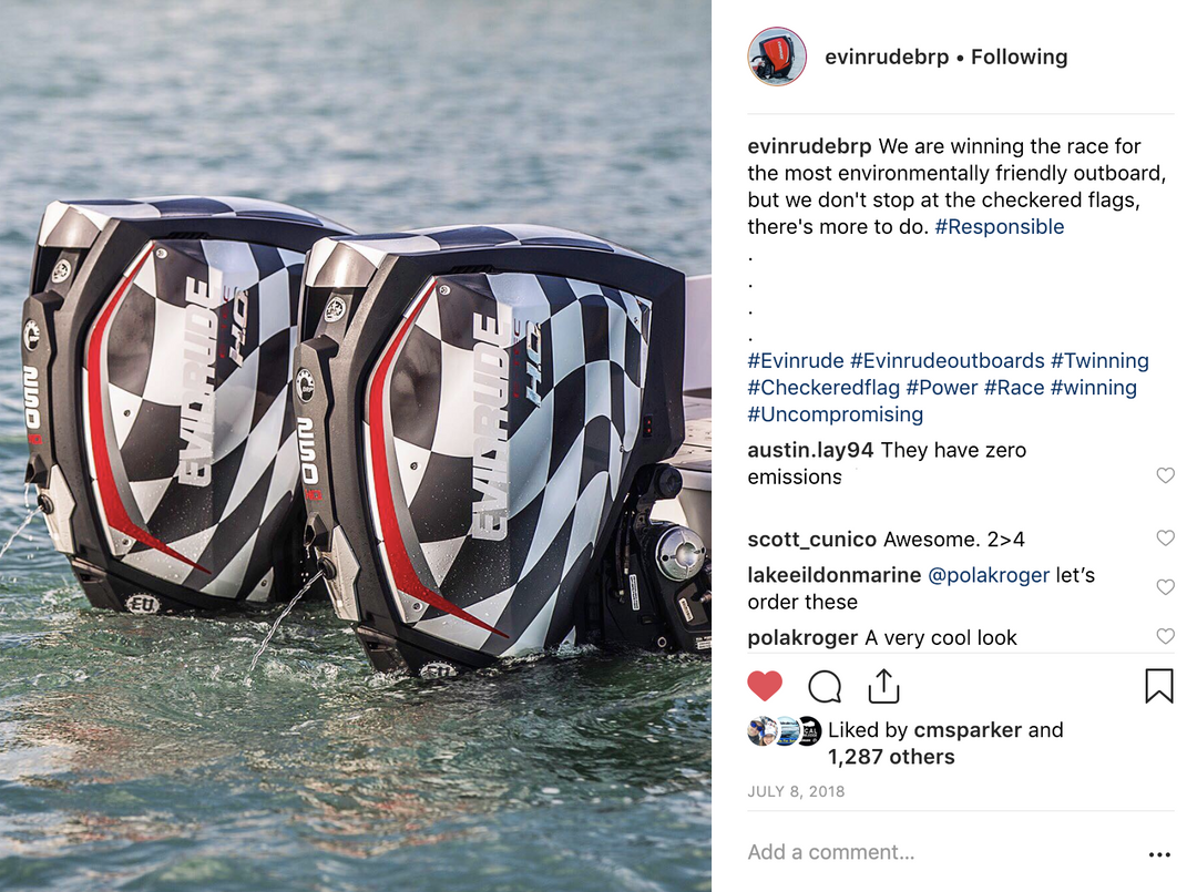 Evinrude Checkered