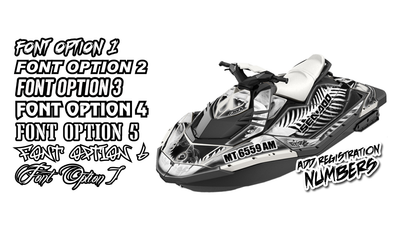 Registration Numbers Sea-Doo - SCS Unlimited 