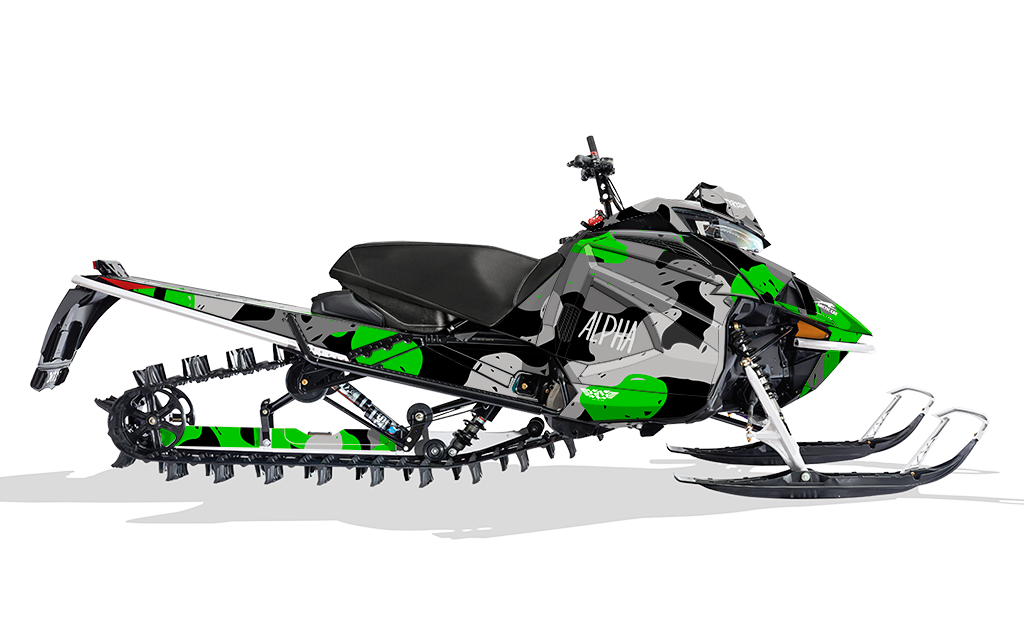 Sketch Arctic Cat Ascender Sled Wraps