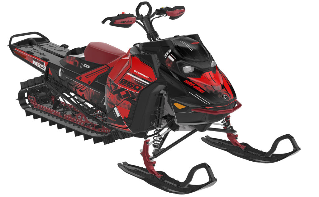 Smokeshow Ski-Doo REV Gen5 Mountain Black Red Full Coverage
