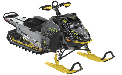 Smokeshow Ski-Doo REV Gen5 Mountain SteelGrey Manta Premium Coverage