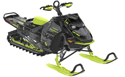 Smokeshow Ski-Doo REV Gen5 Mountain SteelGrey Manta Full Coverage