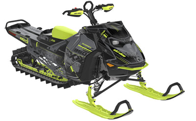 Smokeshow Ski-Doo REV Gen5 Mountain SteelGrey Manta Partial Coverage
