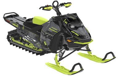 Smokeshow Ski-Doo REV Gen5 Mountain CatGrey Spartan Premium Coverage