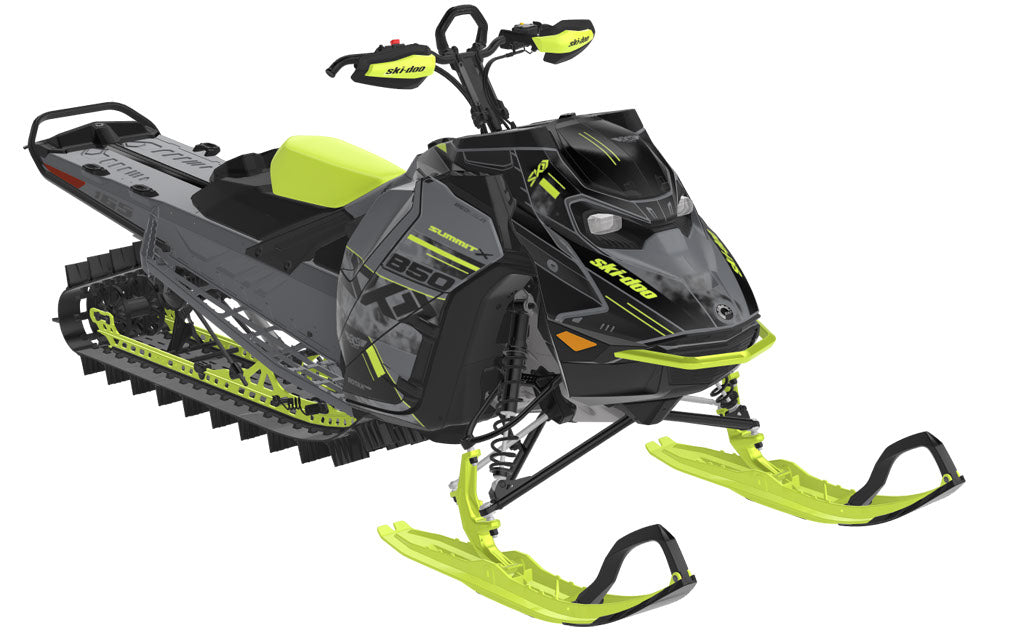 Smokeshow Ski-Doo REV Gen5 Mountain CatGrey Spartan Full Coverage
