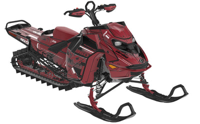 Smokeshow Ski-Doo REV Gen5 Mountain Black Spartan Partial Coverage