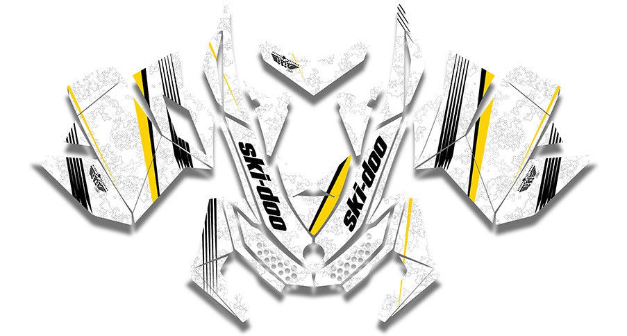 Snow Camo Sled Wraps - SCS Unlimited 