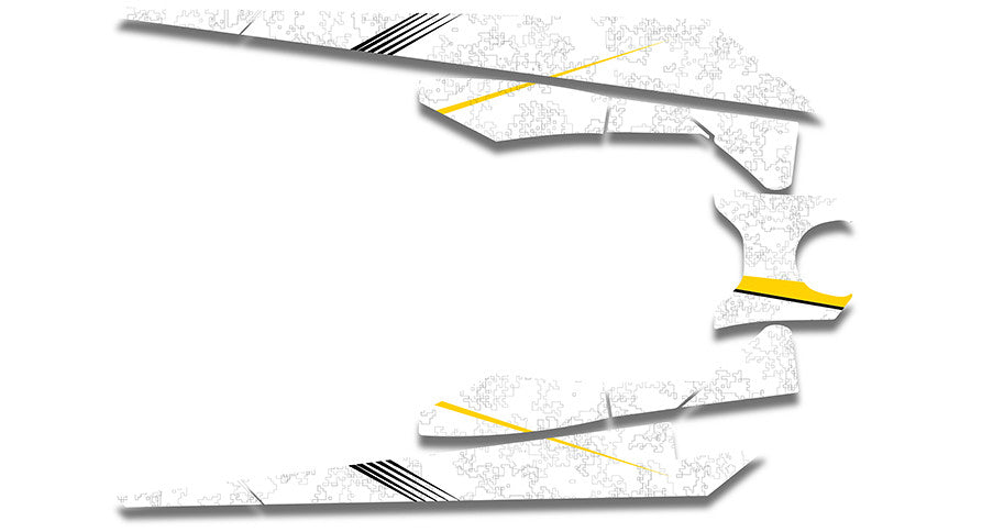 Snow Camo Ski-Doo REV-XM Sled Wrap - SCS Unlimited 