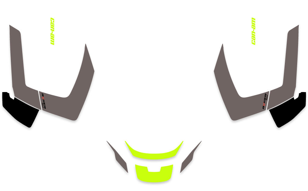 Can-Am Ryker Graphics Sonic Silver