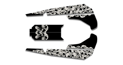 Squindo Skulls Sled Wraps - SCS Unlimited 