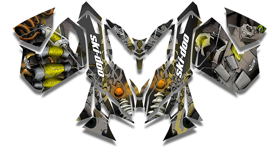 Squindo Master Lab Sled Wraps - SCS Unlimited 
