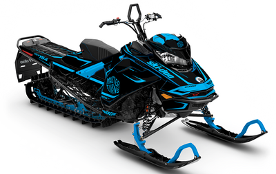 Master of Turns - MY19  Ski-Doo REV Gen4 Sled Wrap   Sled Wrap