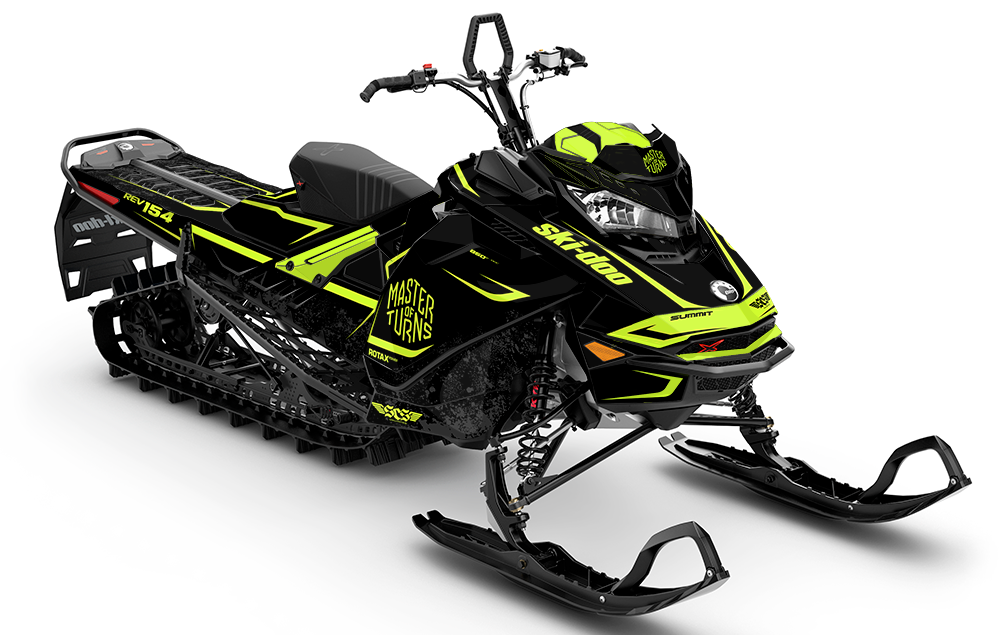 Master of Turns - MY19  Ski-Doo REV Gen4 Sled Wrap   Sled Wrap