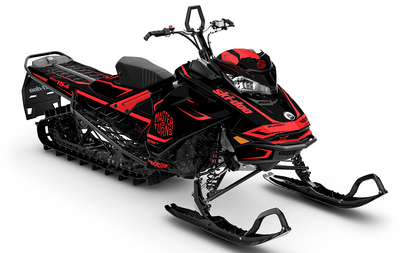 Master of Turns - MY19  Ski-Doo REV Gen4 Sled Wrap   Sled Wrap