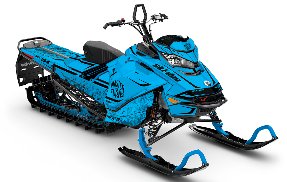 Master of Turns - MY19  Ski-Doo REV Gen4 Sled Wrap   Sled Wrap