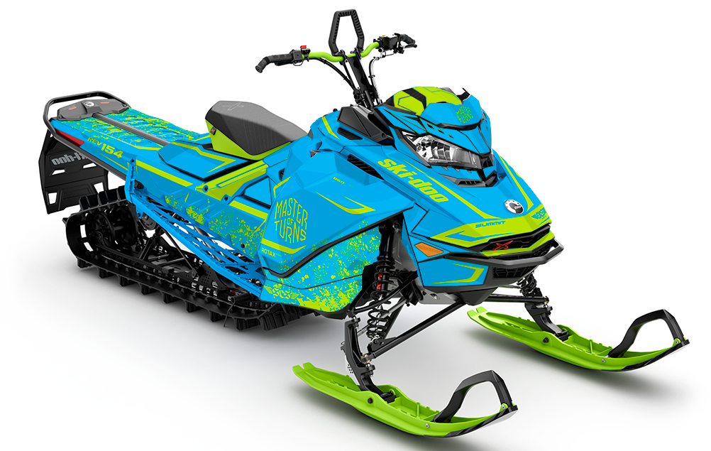 Master of Turns - MY19  Ski-Doo REV Gen4 Sled Wrap   Sled Wrap