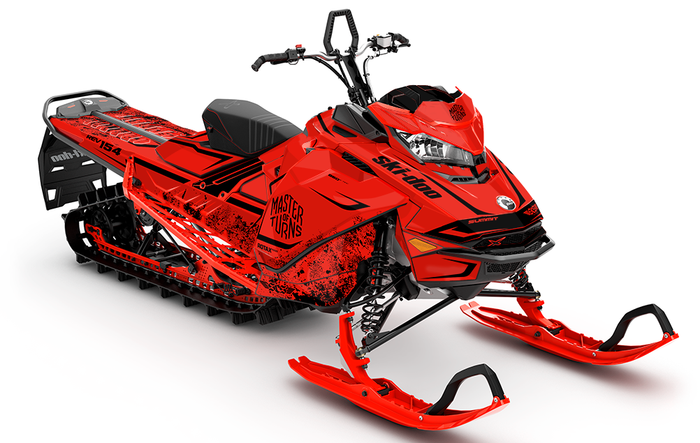 Master of Turns - MY19 Premium Ski-Doo REV Gen4 Sled Wrap Sled Wrap