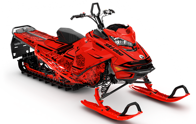 Master of Turns - MY19  Ski-Doo REV Gen4 Sled Wrap   Sled Wrap