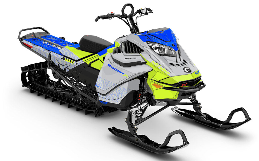 Supercharge CatGery Manta Ski-Doo REV Gen4 LWH - Summit Standard Coverage Sled Wrap