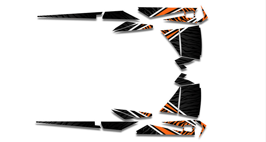 Zebra Sled Wraps - SCS Unlimited 