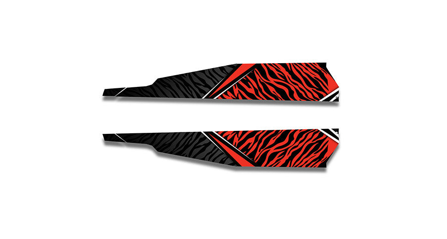 Heath Frisby Zebra Sled Wraps - SCS Unlimited 
