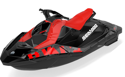 Anchor Sea-Doo Spark Graphics Pink Violet Less Coverage