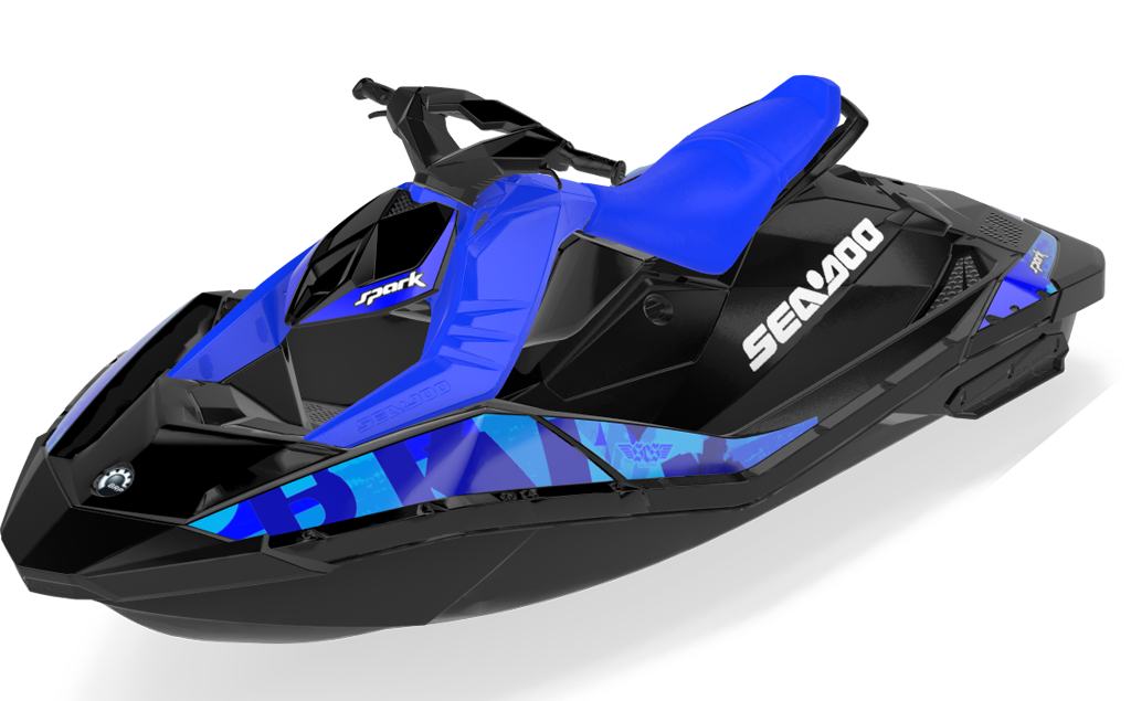 Anchor Sea-Doo Spark Graphics Red Reef Less Coverage