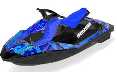 Anchor Sea-Doo Spark Graphics Red Reef Partial Coverage