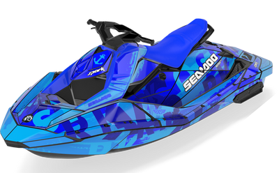 Anchor Sea-Doo Spark Graphics Red Reef Premium Coverage