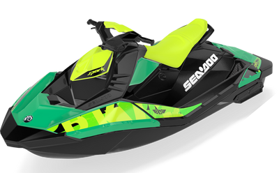 Anchor Sea-Doo Spark Graphics Manta Black Less Coverage