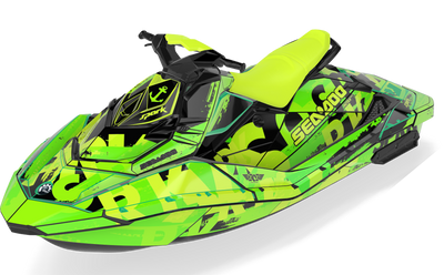 Anchor Sea-Doo Spark Graphics Manta Black Max Coverage