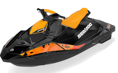 Anchor Sea-Doo Spark Graphics Orange Orange Less Coverage