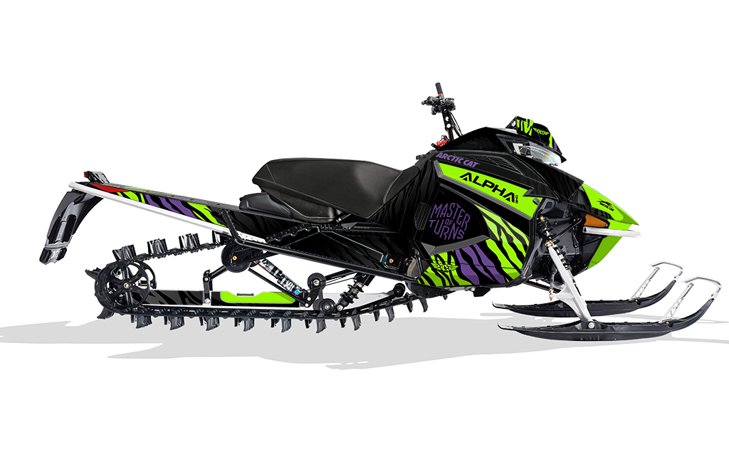 MOT Riot Arctic Cat Ascender Sled Wraps